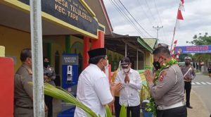 Penilaian Kampung Tertib Berlalu Lintas Oleh Dit Lantas Polda Gorontalo di Bone Bolango