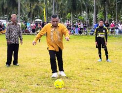 Wakil Bupati Hendra Buka Tournamen Sepak Bola U15