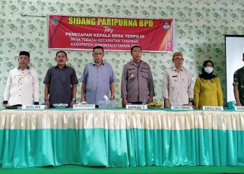 Hadir Pada Penetapan Calon Terpilih PAW Kepala Desa Teratai, Ini Kata Zubair Pomalingo