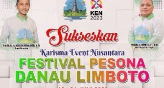 Festival Pesona Danau Limboto Tahun 2023 Digelar Mulai 16 Sampai  21 Juni