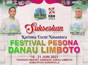 Festival Pesona Danau Limboto Tahun 2023 Digelar Mulai 16 Sampai  21 Juni
