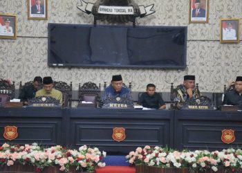Rapat Paripurna DPRD Kabupaten Gorontalo, Foto Istimewa.
