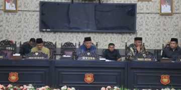 Rapat Paripurna DPRD Kabupaten Gorontalo, Foto Istimewa.