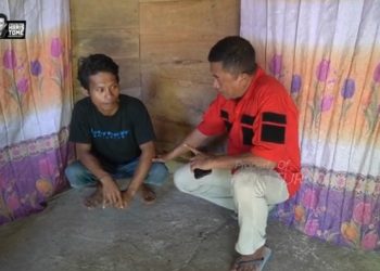Kadis Perkim Kabupaten Gorontalo Verifikasi Calon Penerima Bantuan BSPS di Desa Iloheluma