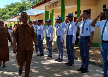 Sekda Roni Meninjau Pemusatan Pendidikan dan Pelatihan Bagi Calon 26 Anggota Paskibraka