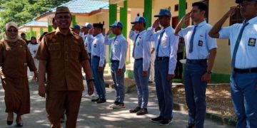 Sekda Roni Meninjau Pemusatan Pendidikan dan Pelatihan Bagi Calon 26 Anggota Paskibraka