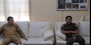 Haris Tome Menerima Tamu Dari Kejari Kabupaten Gorontalo