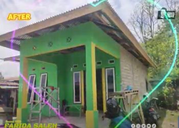 Before After Rumah Farida Saleh