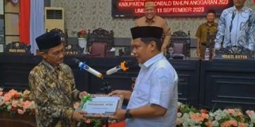 Paripurna Tingkat I Perubahan APBD TA 2023