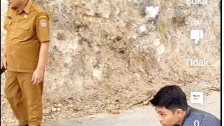 Pemeriksaan Akhir Pekerjaan 100% Pembangunan Jalan Lingkungan di Desa Buhudaa Kec. Batudaa Pantai
