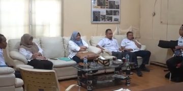 Haris Pimpin Rapat Terkait Batas Bidang Tanah Antara Polsek Boliyohuto dan SDN 1 Boliyohuto
