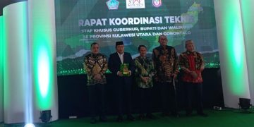 Bupati Gorontalo Hadiri Rakor Staf Khusus Kepala Daerah
