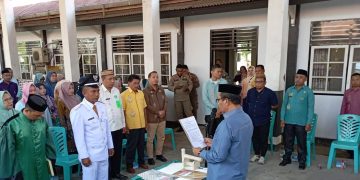 Pemkab Gorontalo Melantik PAW Kepala Desa Modelidu Periode 2023-2027