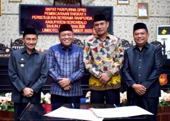 RAPBD Tahun 2024 Kabupaten Gorontalo Resmi Diparipurnakan