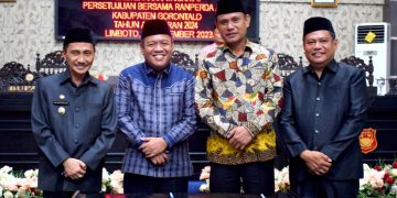 RAPBD Tahun 2024 Kabupaten Gorontalo Resmi Diparipurnakan