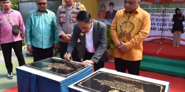 Monumen Biografi Bupati dan Para Tokoh di Gorontalo di Resmikan Oleh Bupati Gorontalo