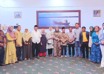 Bupati Gorontalo Terima Kunjungan Gustalcom dan Spermonde Island Movers