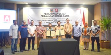 Pemkab Gorontalo Jalin Kerjasama Dengan PT. Midi Utama Indonesia