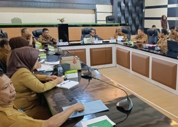 Rapat Pimpinan Pemerintah Kabupaten Gorontalo di Pimpin Nelson Pomalingo
