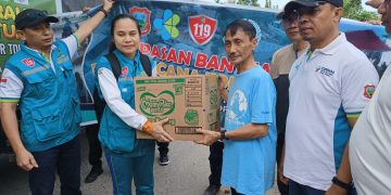 Nelson Resmi Melepas Tim Dari Kabupaten Gorontalo Untuk Korban Banjir Tolinggula