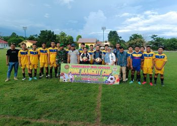 Bupati Gorontalo Membuka Turnamen Mini Soccer Pone Bangkit Cup