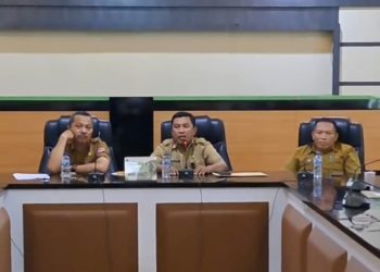 Tanggap Darurat Becana, Bupati Nelson Instruksikan Para Asisten Sekda koordinir OPD terlibat aktif Dalam Penanggulangan Bencana