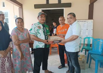 Wabup Hendra Hemeto Peduli Korban Luapan Air Danau Limboto di Desa Teratai