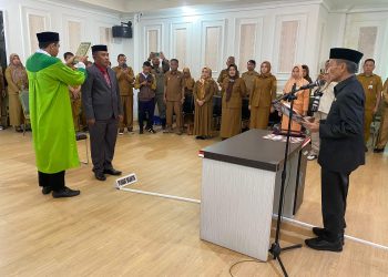Bupati Gorontalo Lantik Haris Tome sebagai Pj. Sekda Kabupaten Gorontalo