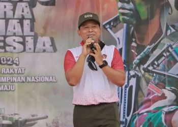 Hadiri Kegiatan HUT TNI ke-79, Sekda Harap TNI dan Masyarakat Perkuat Solidaritas