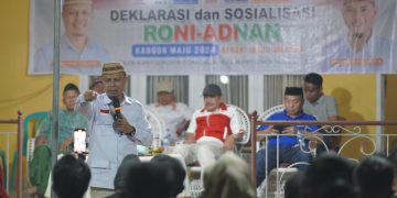 Pasangan Roni-Adnan Bakal Jadwalkan Dokter Spesialis Untuk Bisa Melayani di Puskesmas Ketika Dipercayakan Oleh Rakyat