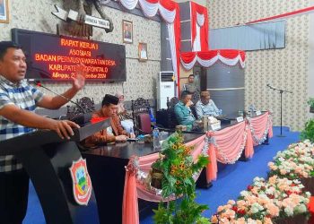 Pj. Sekda Haris Tome Membuka Secara Resmi Raker APD Kabupaten Gorontalo