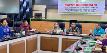 Haris Tome Pimpin Rapat Pembahasan Stabilitas Harga Pangan dan Distribusi LPG