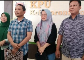 KPU Kabgor Resmi Tetapkan Empat Paslon di Pilkada 2024