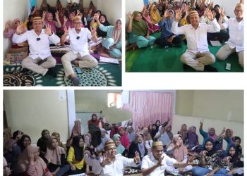 Blusukan di Kecamatan Bilato, Roni-Adnan Disambut Hangat Oleh Ibu-ibu