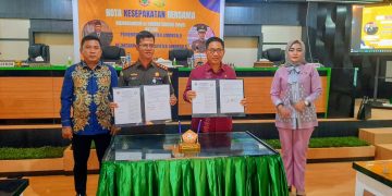 Tata kelola, Pemkab Gorontalo Dengan Kejari Limboto Teken Kerjasama Untuk Pendampingan Hukum