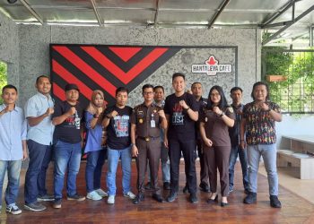 Jalin Sinergi, Kejari Kabupaten Gorontalo Ngopi Bareng Wartawan