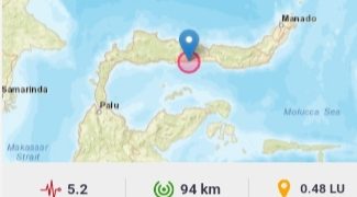 Gempa M5,2 Guncang Gorontalo