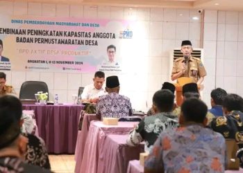 Agus Sanusi Buka Secara Resmi Kegiatan Pembinaan Peningkatan Kapasitas Anggota BPD