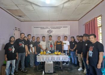 Ketua Umum DPP PJS Resmikan Kantor Sekretariat DPC PJS Kabupaten Gorontalo