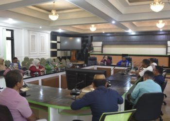 Pj. Sekda Haris Tome Pimpin Rapat Koordinasi Persiapan Pencanangan HUT Kabupaten Gorontalo Ke- 351 Tahun