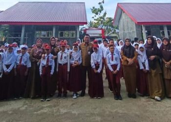 Pj. Sekda Kabupaten Gorontalo Haris Tome Tinjau Pelaksanaan ANBK