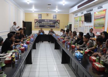 Wujud Polri Untuk Masyarakat, Polres Gorontalo Gelar Buka Puasa Bersama Awak Media Wilayah Kabupaten Gorontalo