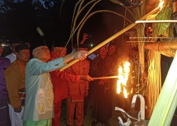 Pesan Bupati Sofyan Puhi di Malam Pertama Tumbilotohe