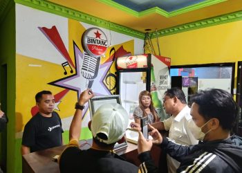 Kesbangpol Bersama Satpol PP Kabgor Gelar Rajia Tempat Hiburan Malam