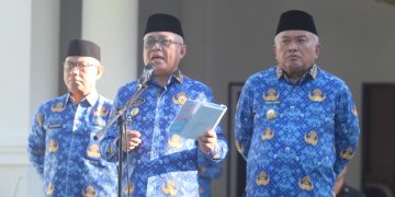 Lagi-lagi Bupati Sofyan Puhi : Ingatkan ASN Kabgor Untuk Kontribusi dan Pemenuhan Kinerja