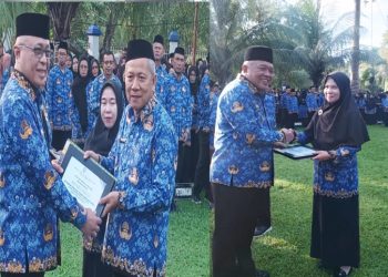 28 ASN di Kabgor Terima Penghargaan dari Bupati dan Wabup