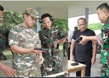 Bangun Sinergi, Bupati dan Wabup Morotai Mengikuti Latihan Menembak Bersama Forkopimda