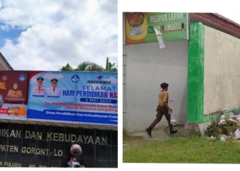 Hadiri Acara Puncak Hardiknas 2025, Salah Satu Guru Komentari Pengelolaan Sampah di Dinas Pedidikan dan Kebudayaan Kabupaten Gorontalo