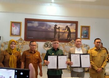 Pemkab Gorontalo dan BRI Cabang Limboto Teken Mou Layanan Jasa Perbankan