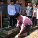 Pj. Sekda Kabgor Letakan Batu Pertama Pembangunan Masjid Raudhatul Jannah